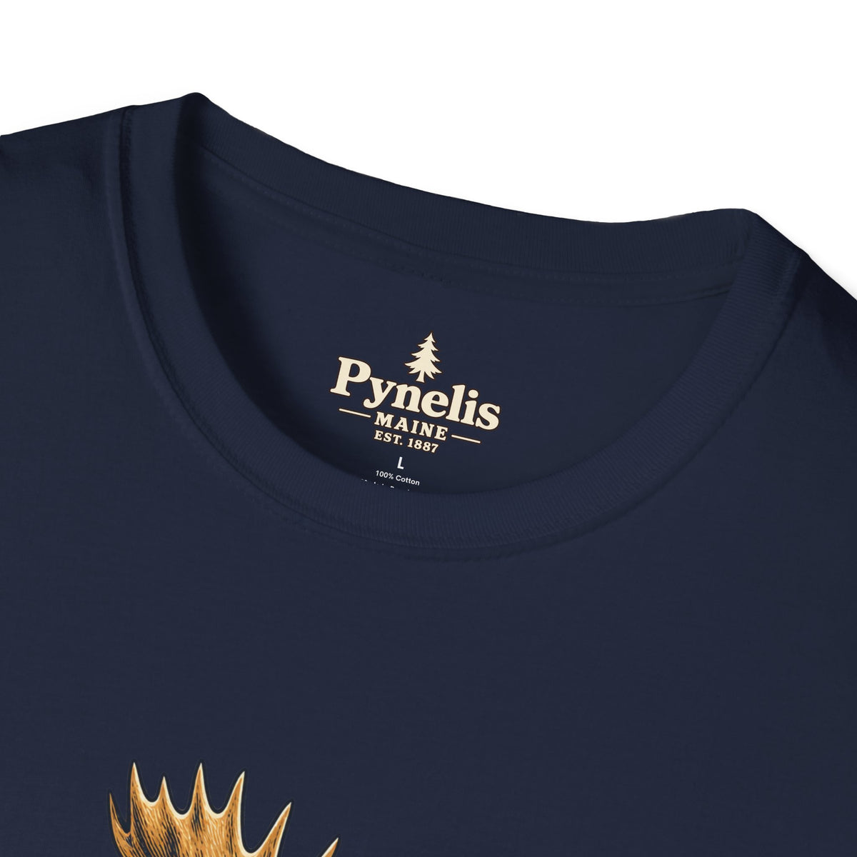 Moose Graphic T-Shirt — "The Neighbors Are Wild" Personalized Cabin Shirt