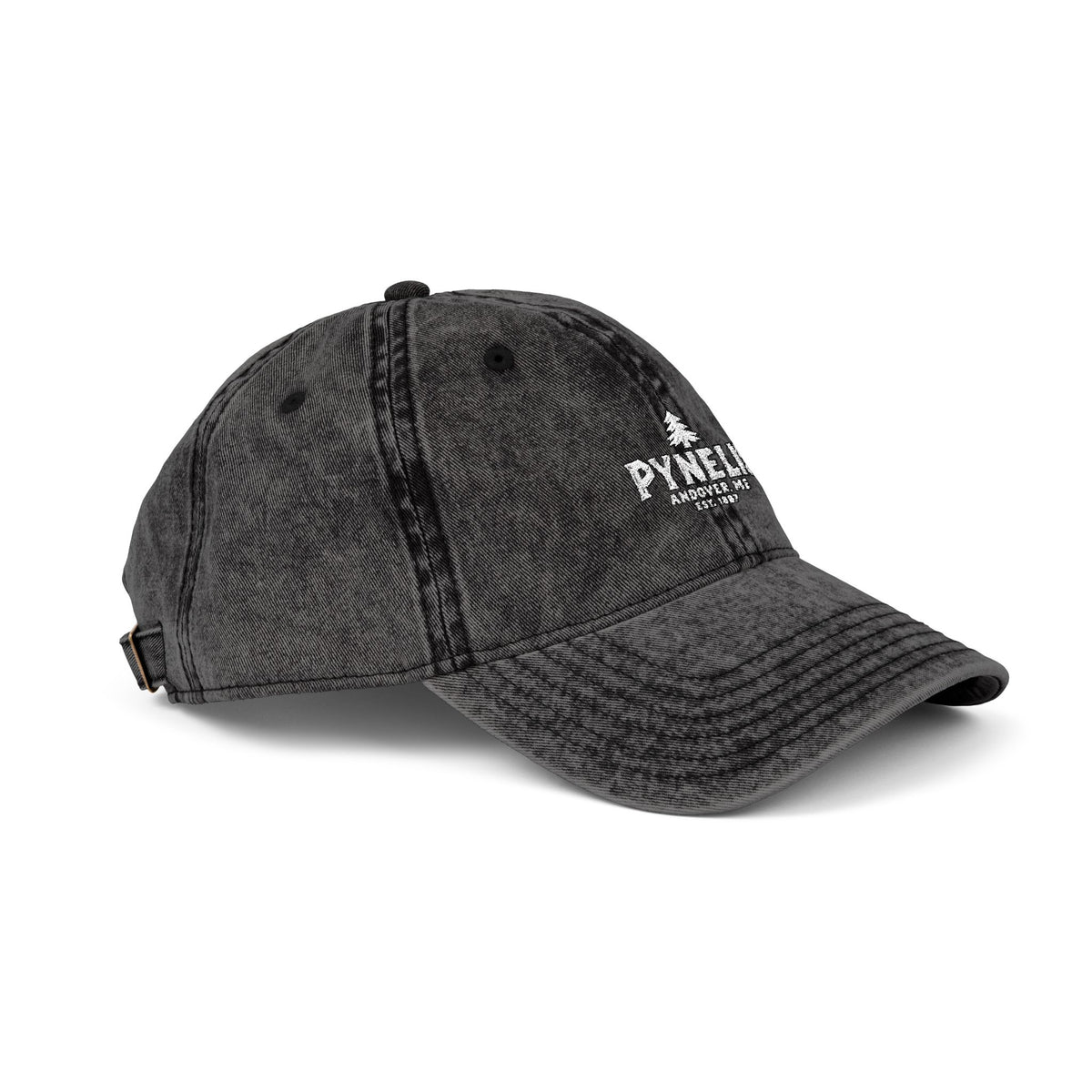 Pynelis Vintage Embroidered Baseball Cap — Retro Washed Cotton Hat