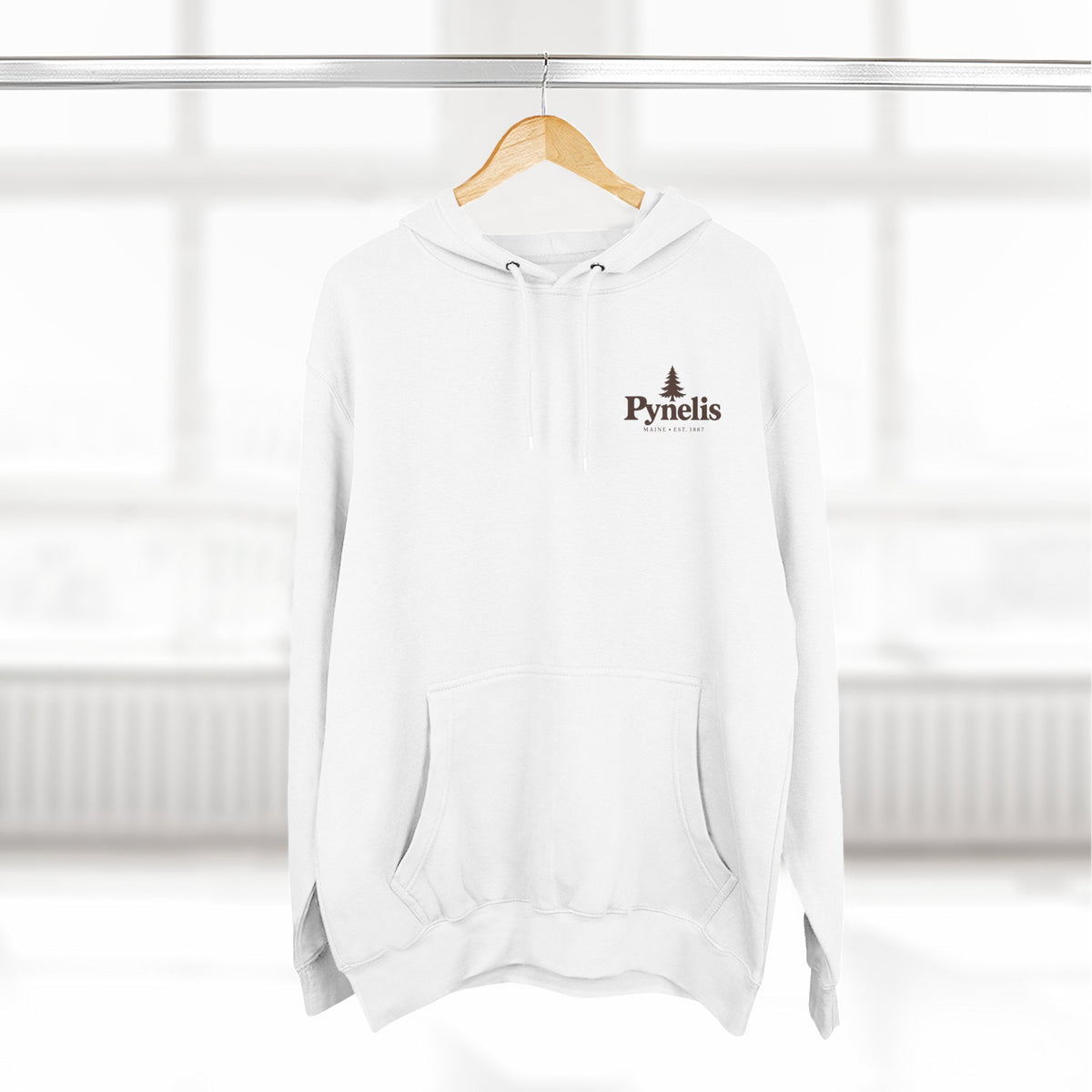 Hoodie — "In The Pines" Scenic River Woodland Hoodie (Andover, ME)