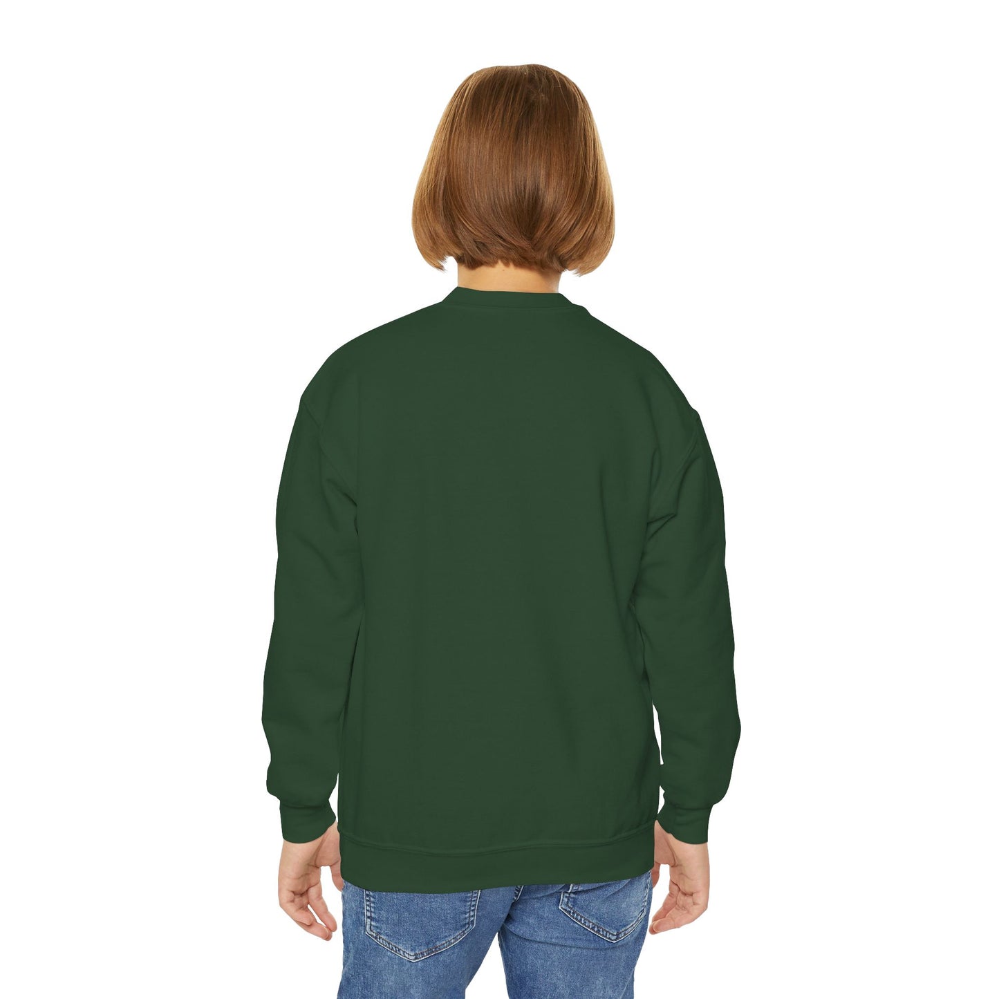 Rooted Youth Crewneck Sweatshirt – Soft Pastel Inspirational Kids Pullover