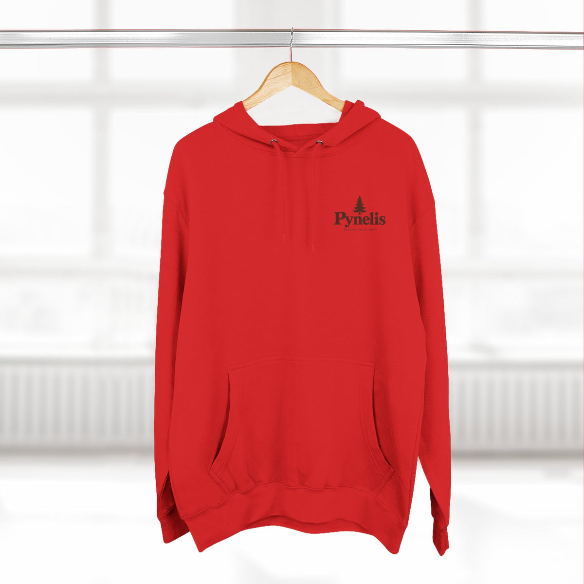 Hoodie — "In The Pines" Scenic River Woodland Hoodie (Andover, ME)