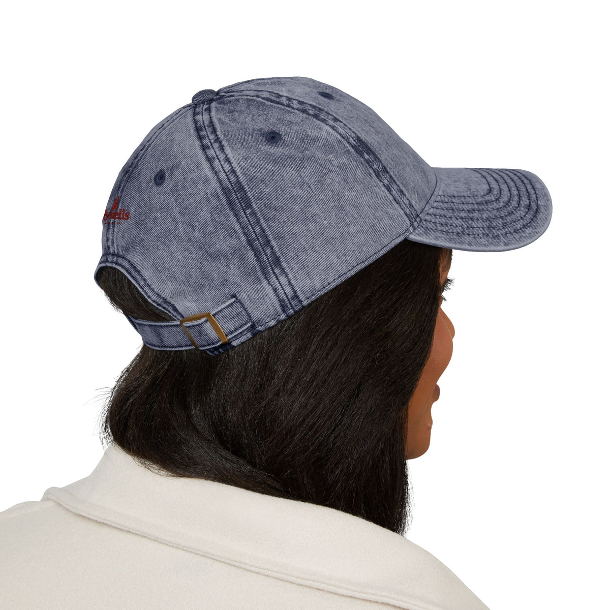 Pynelis Vintage Embroidered Baseball Cap — Retro Washed Cotton Hat
