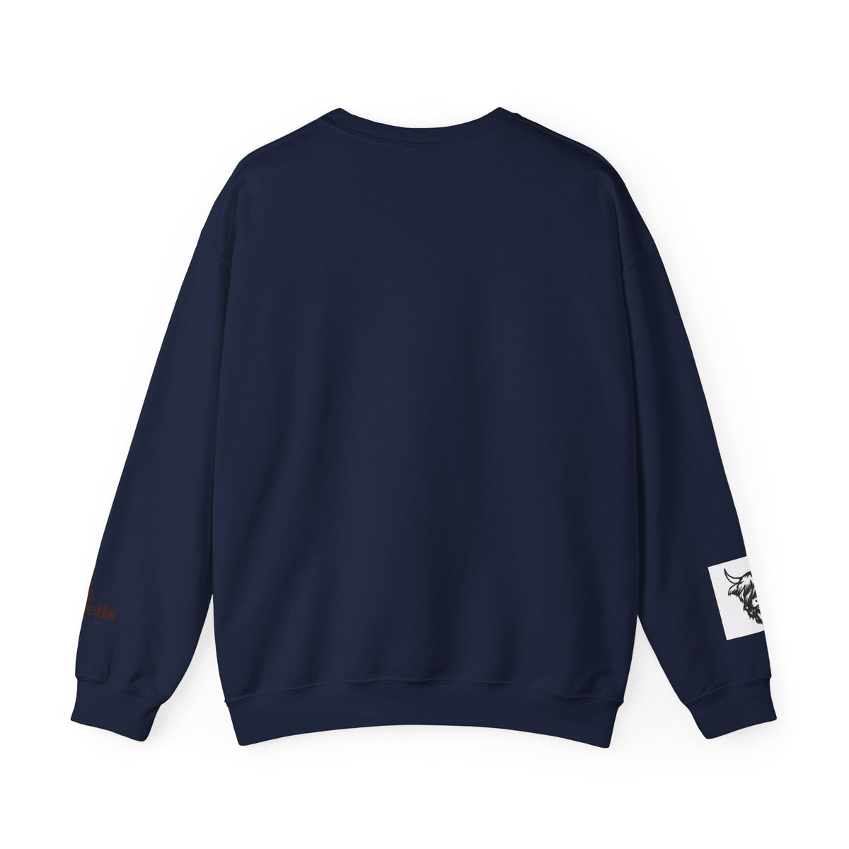 In The Pines Andover, ME Crewneck Sweatshirt — Scenic River Pine Forest Sweatshirt