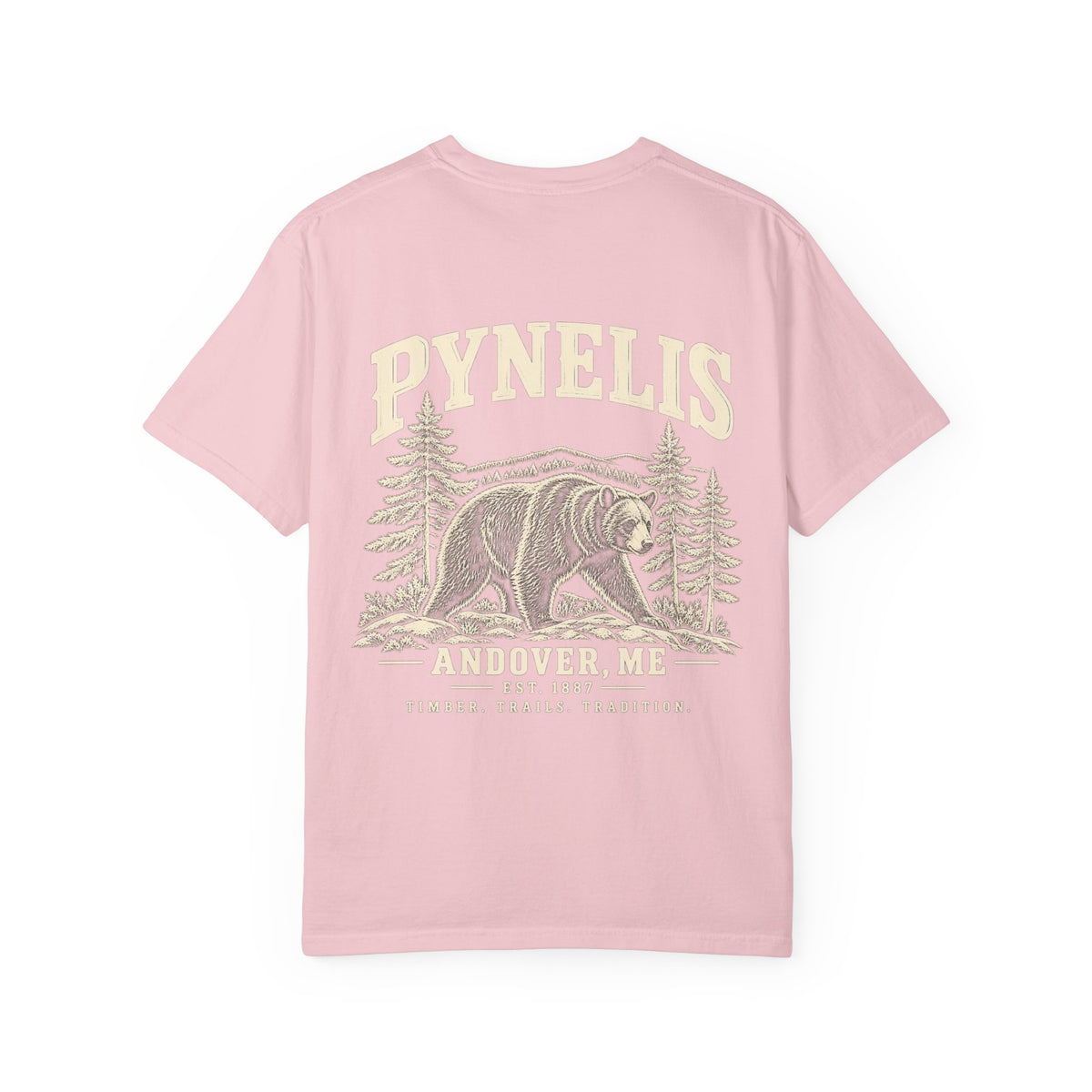 Bear Graphic T-Shirt — Pynelis Forest Vintage Logo