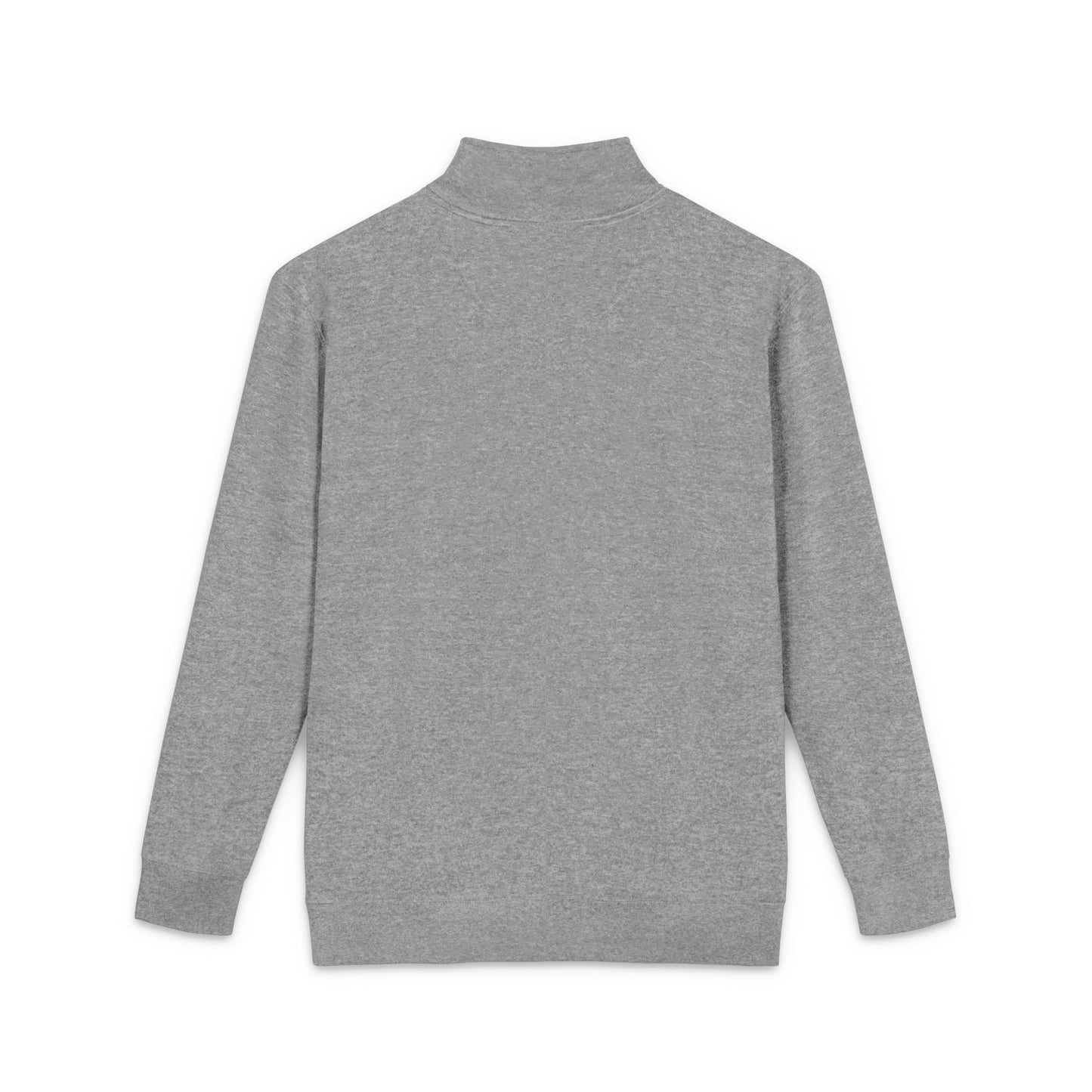 Rooted Tree Embroidered Fleece Pullover - Half-Zip Cozy Sweatshirt