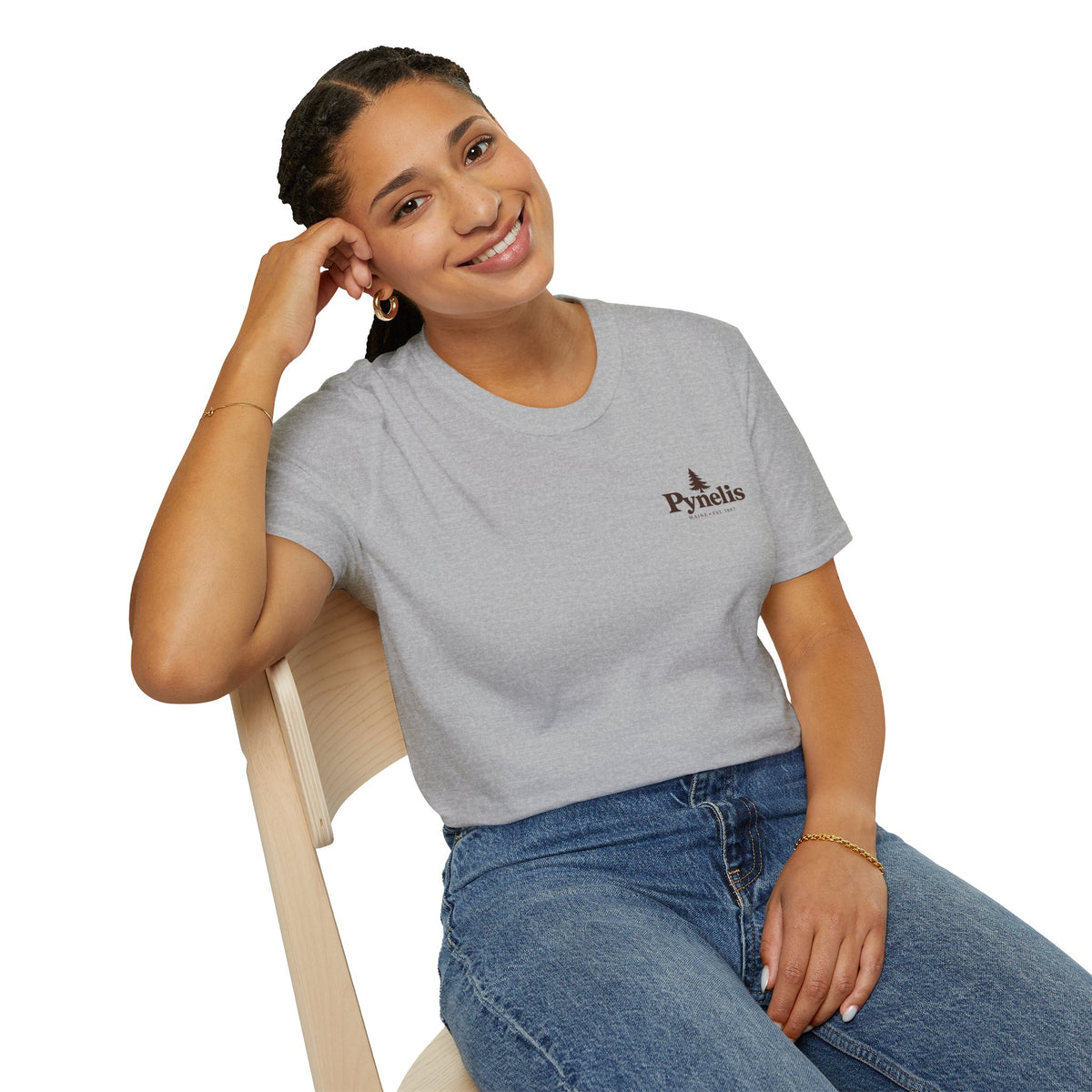 Pynelis Highland Cow Tee — “A Little Fluff, A Little Snout, A Lot of Attitude”