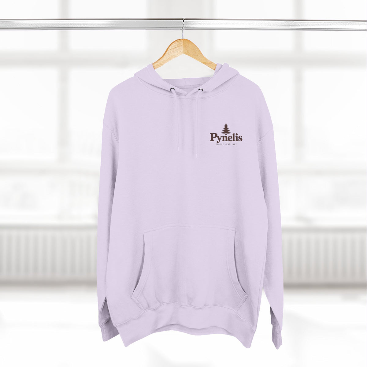 Hoodie — "In The Pines" Scenic River Woodland Hoodie (Andover, ME)
