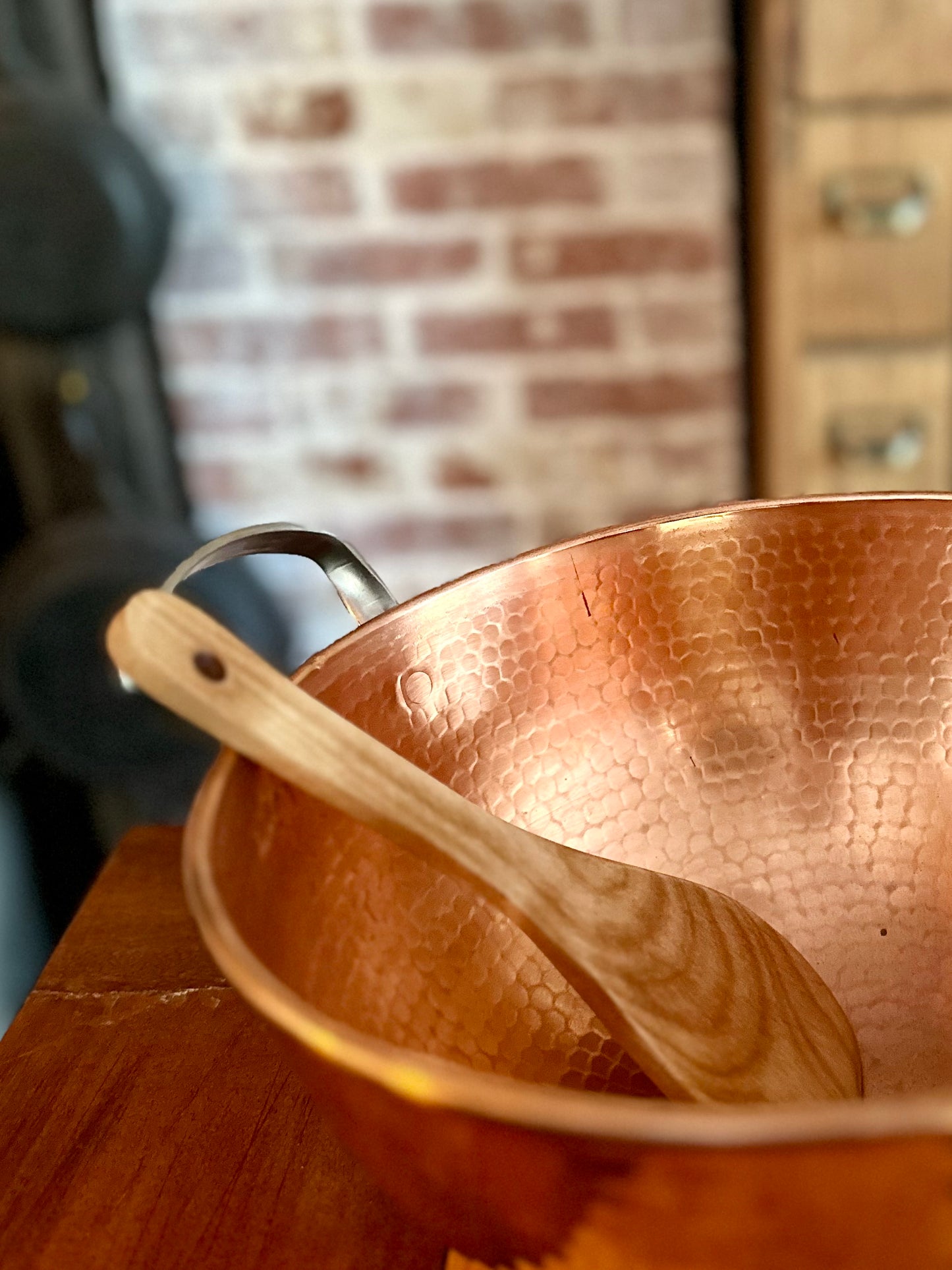 Hand carved, lightweight, Maine harvested, flame birch spatula