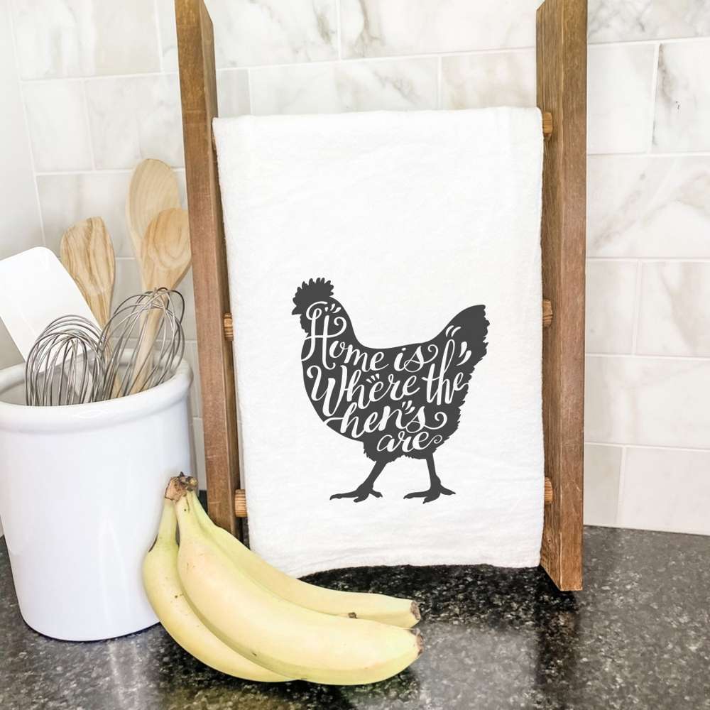 Home is Chicken - Cotton Tea Towel