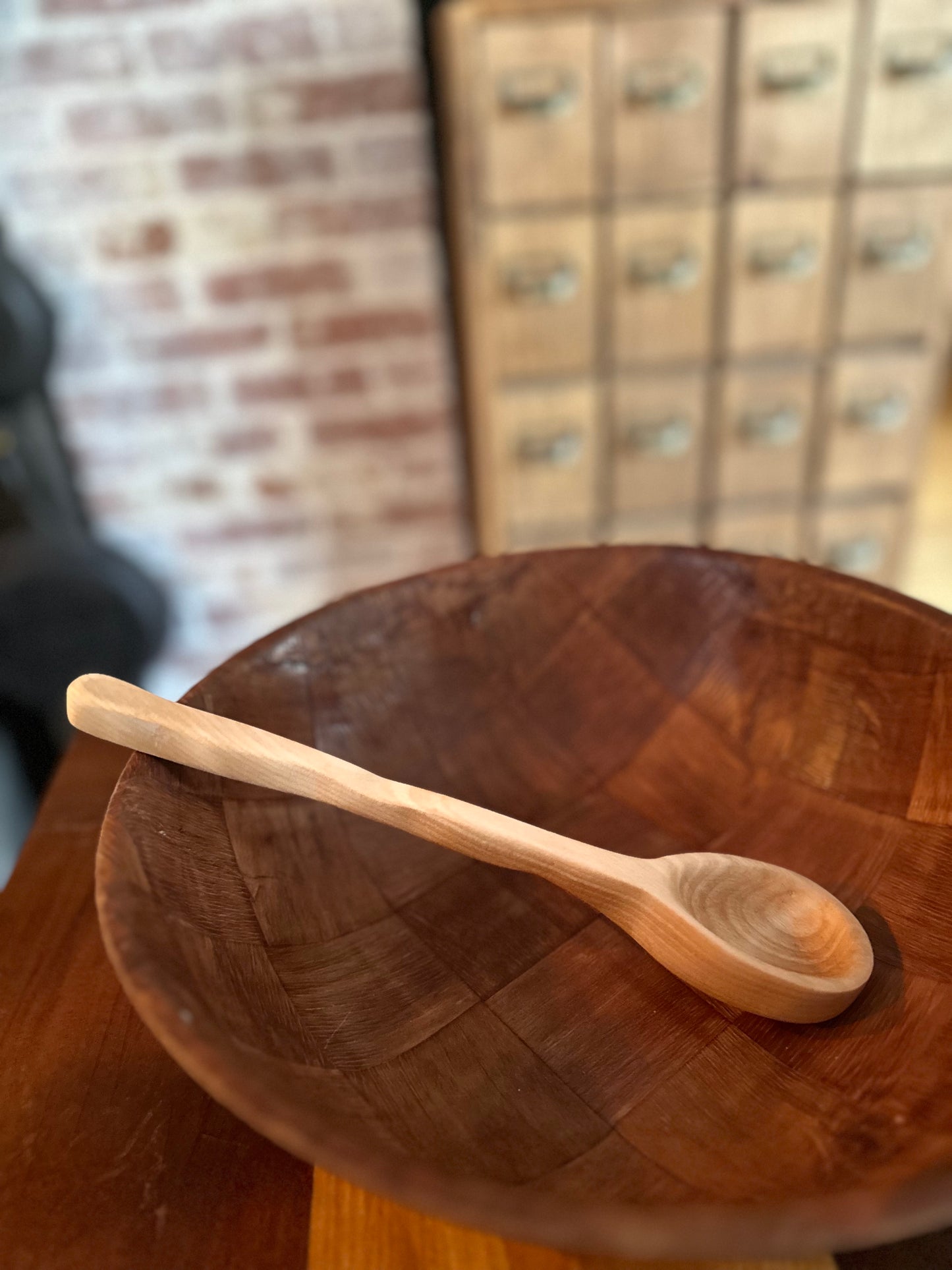 Maine Harvested Flame Birch Deep Spoon