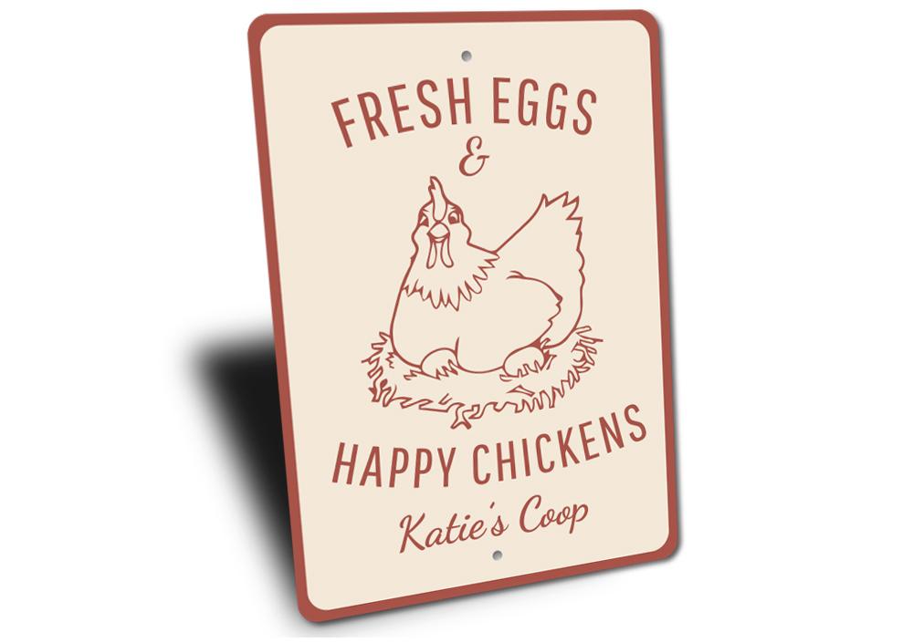 Happy Chicken Sign