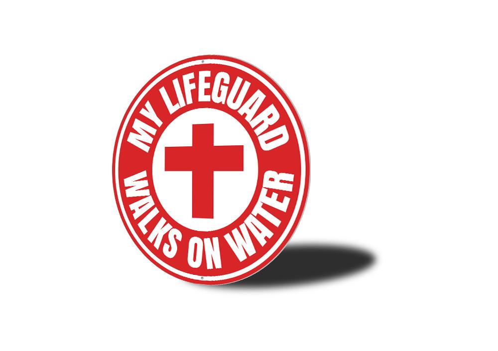 Jesus Lifeguard Sign