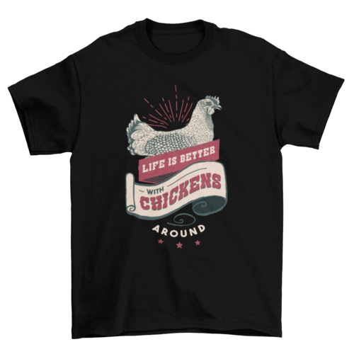 Chicken Farm Life Vintage T-shirt