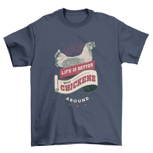 Chicken Farm Life Vintage T-shirt