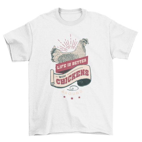 Chicken Farm Life Vintage T-shirt