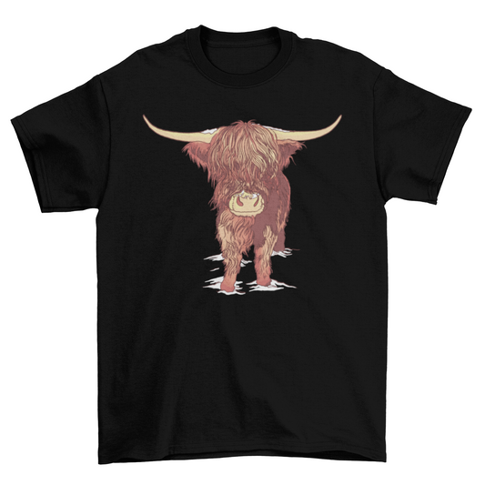 Highland cattle t-shirt