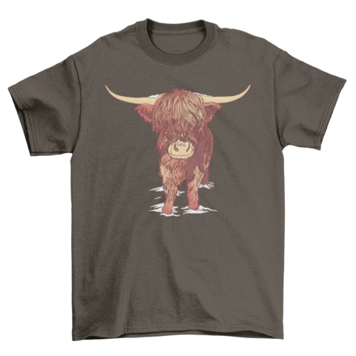 Highland cattle t-shirt