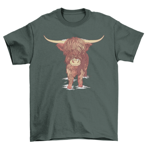 Highland cattle t-shirt