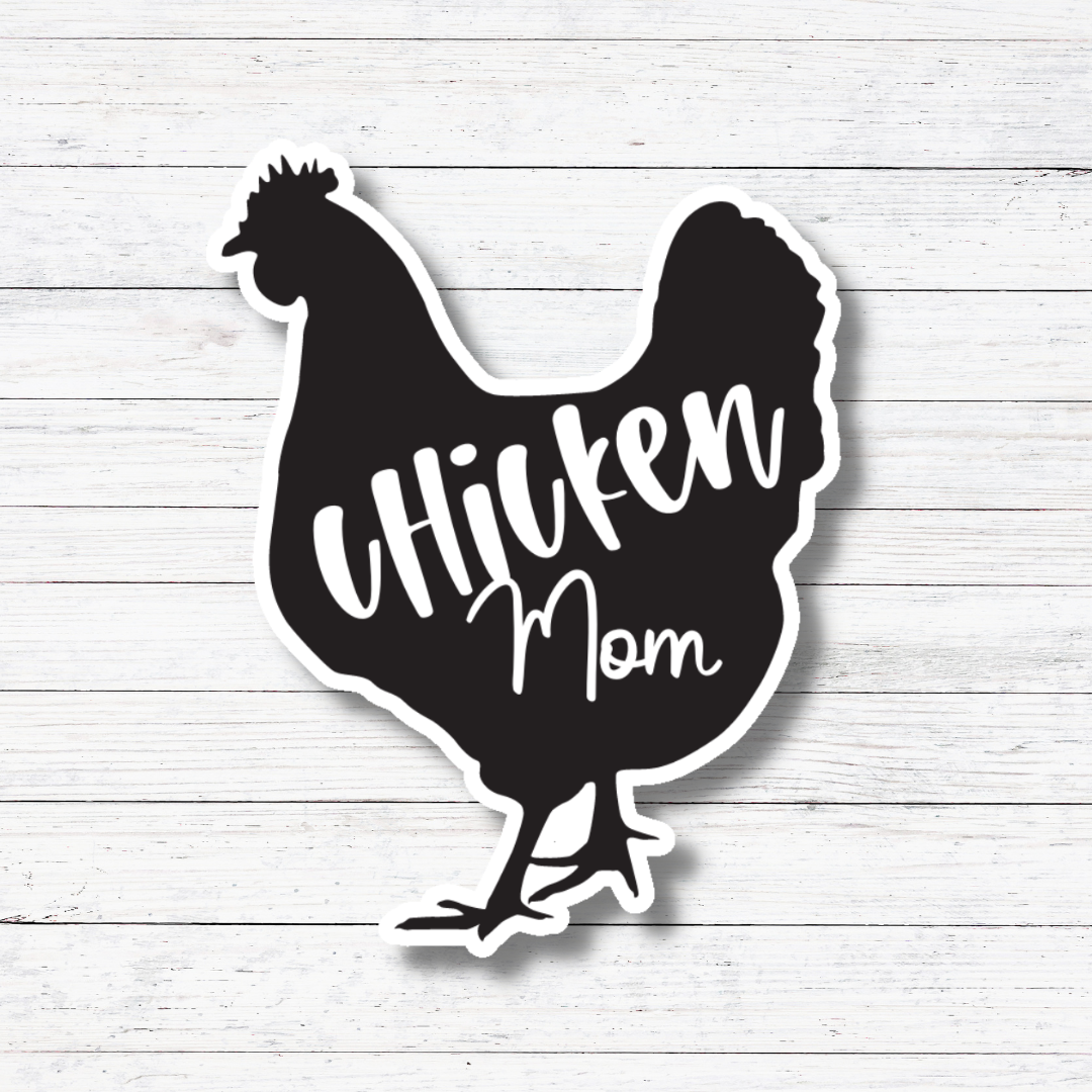 Chicken Mom Sticker/Magnet