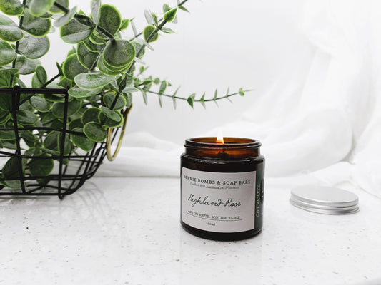 Highland Rose Soy Candle